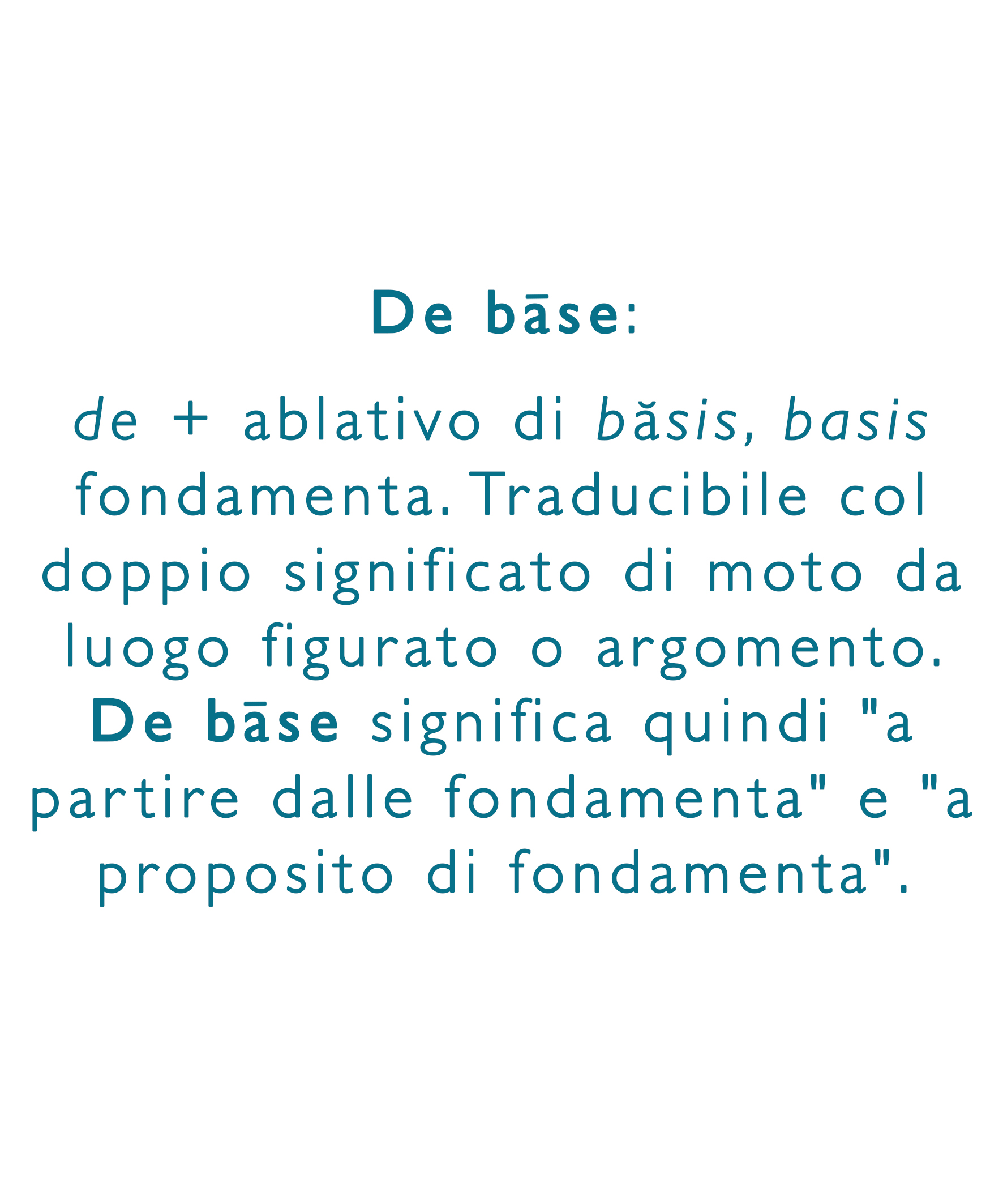 etimologia De Base